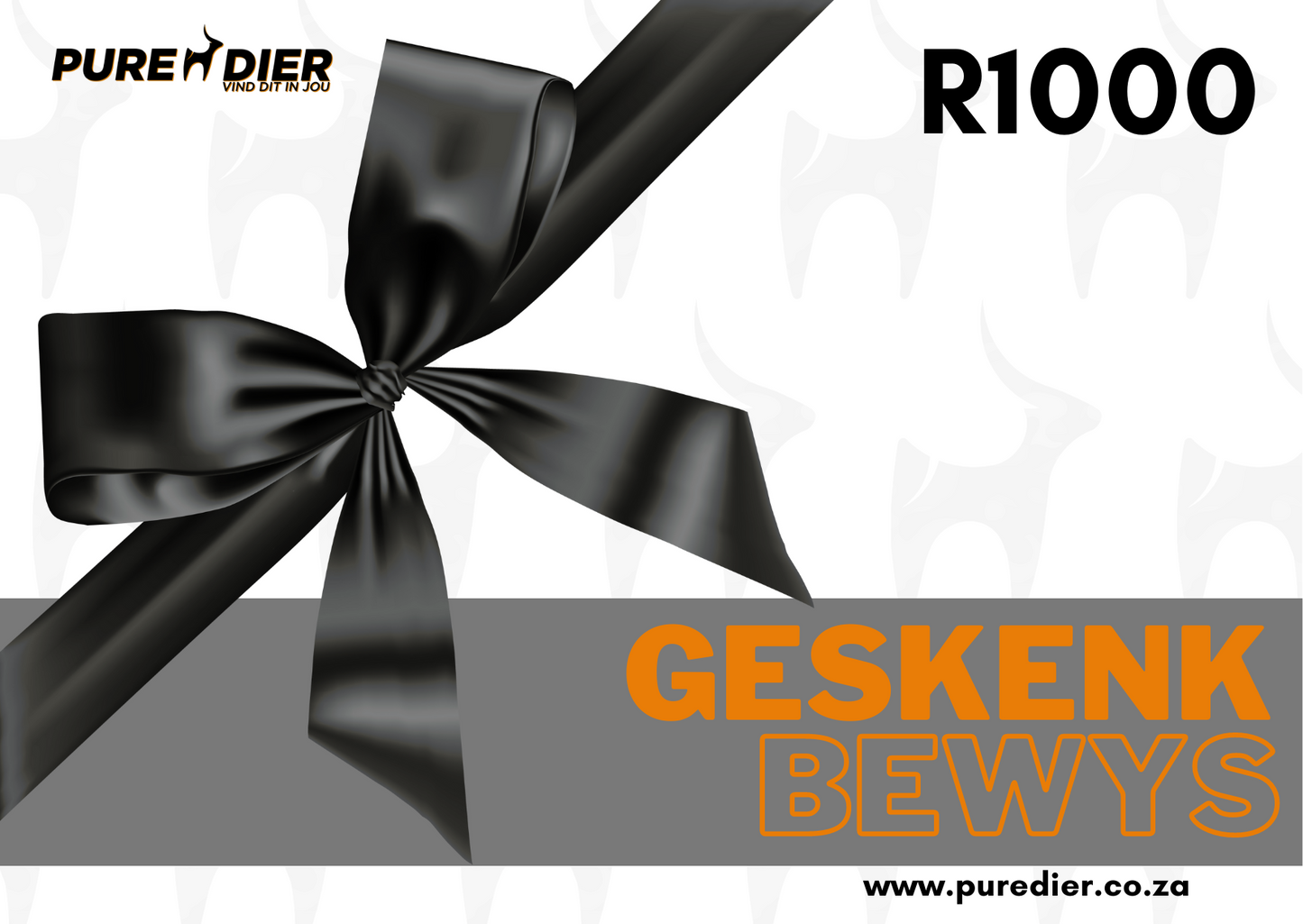 PureDier Geskenk Bewys