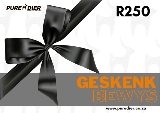 PureDier Geskenk Bewys