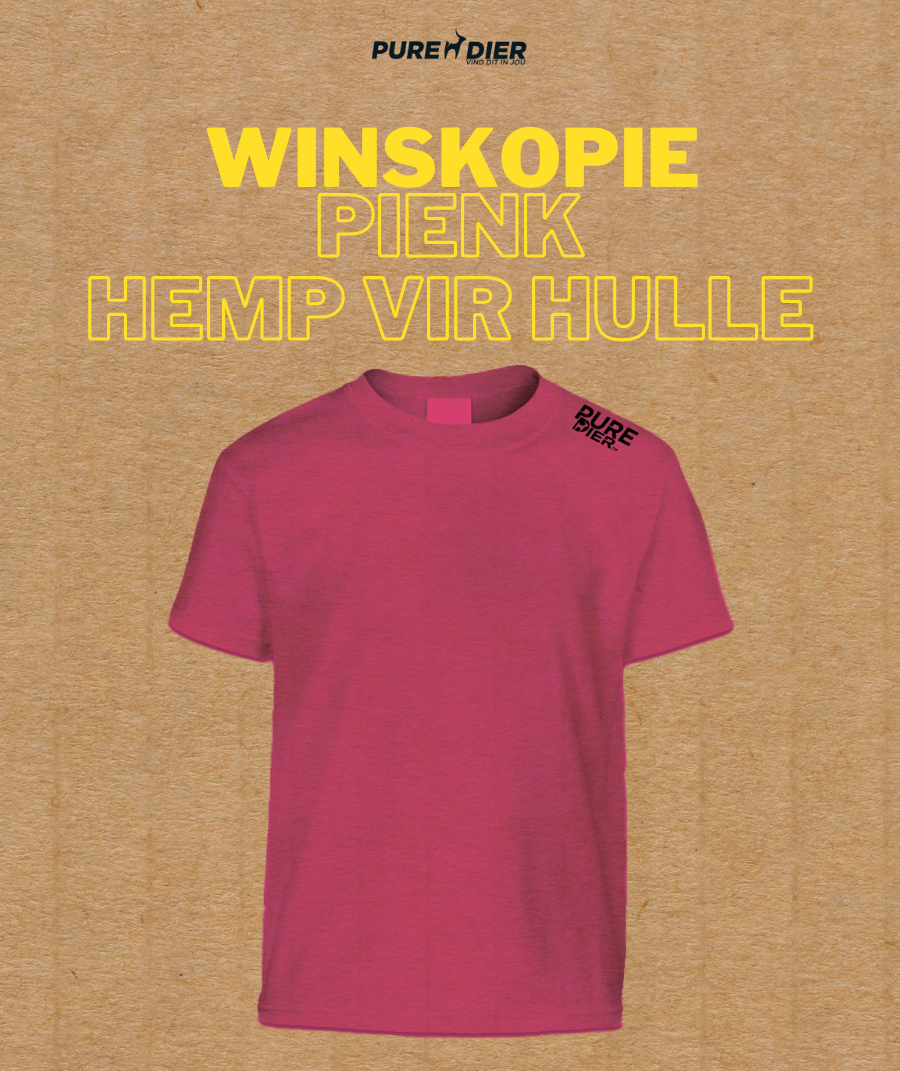 Winskopie Pink Hemp vir Hulle