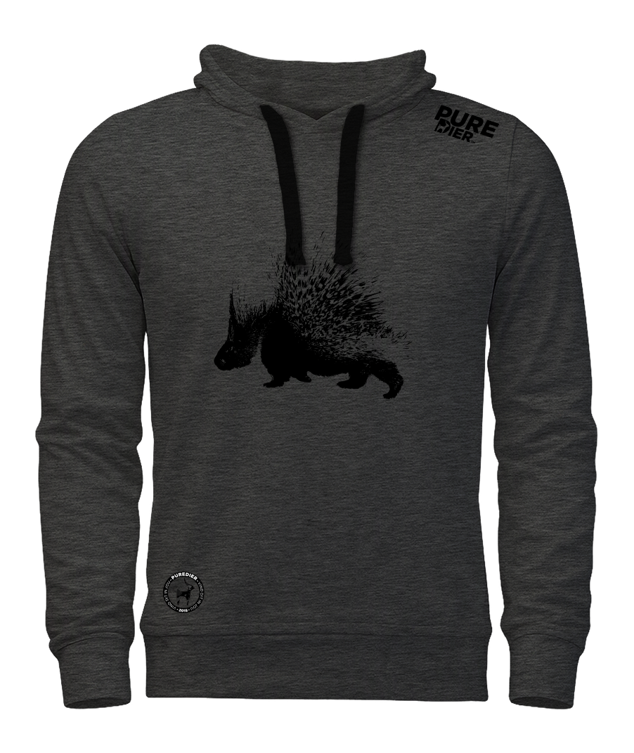 Ystervark T-Hemp Hoodie vir Hom en Haar