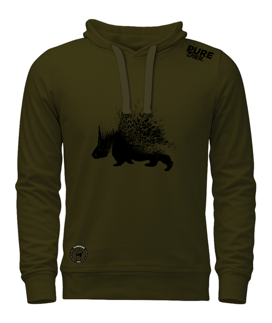 Ystervark T-Hemp Hoodie vir Hom en Haar