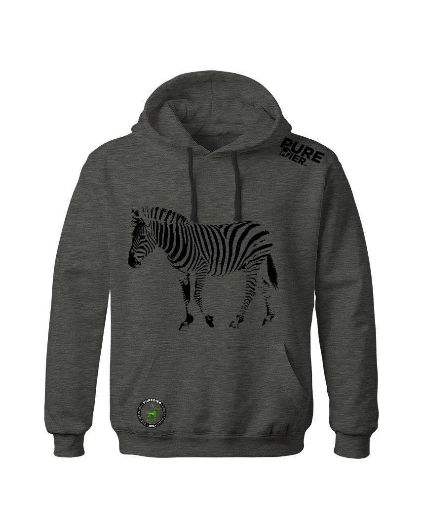 Zebra Hoodie vir Hulle