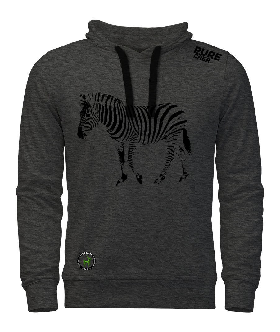 Zebra T-Hemp Hoodie vir Hom en Haar