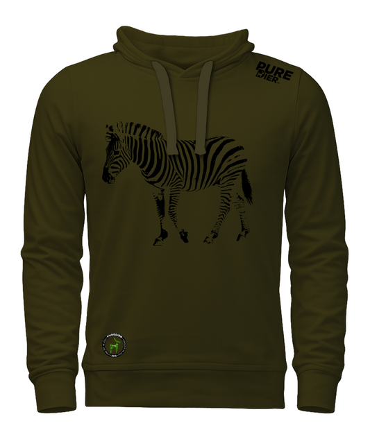 Zebra T-Hemp Hoodie vir Hom en Haar
