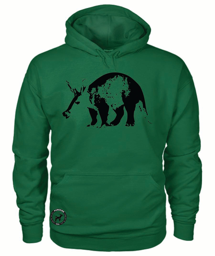 Aardvark HEELDAG Hoodie vir Hom en Haar