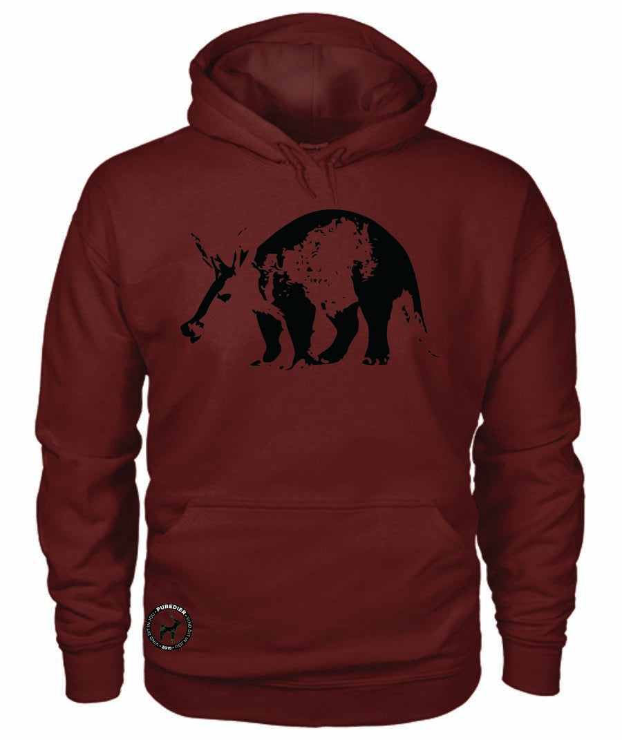 Aardvark HEELDAG Hoodie vir Hom en Haar