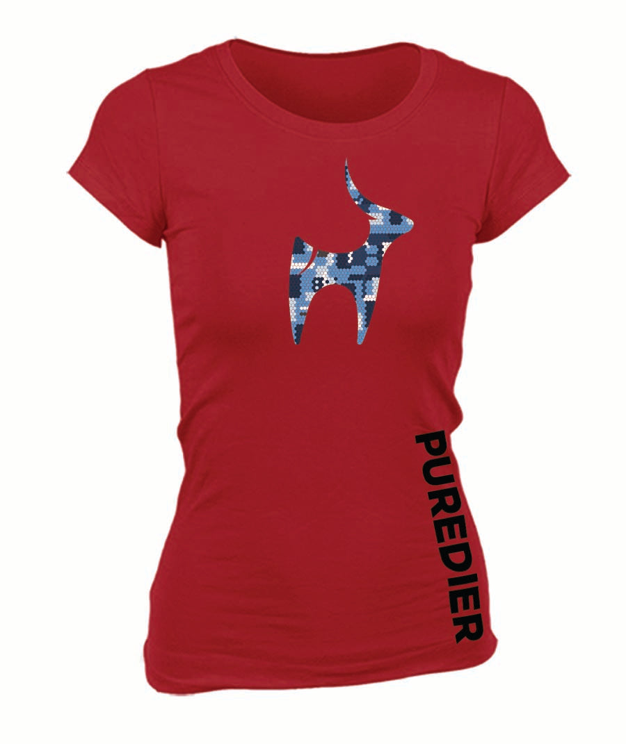 Camo-Bokkie-Blou Hemp vir Haar