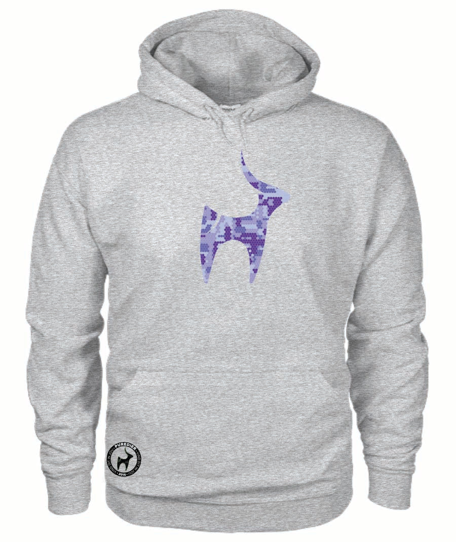 Camo-Bokkie-Pers HEELDAG Hoodie vir Hom en Haar