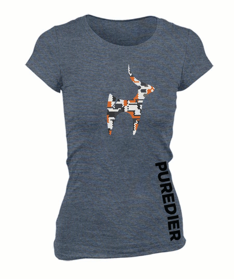 Camo-Bokkie-WitOranje Hemp vir Haar