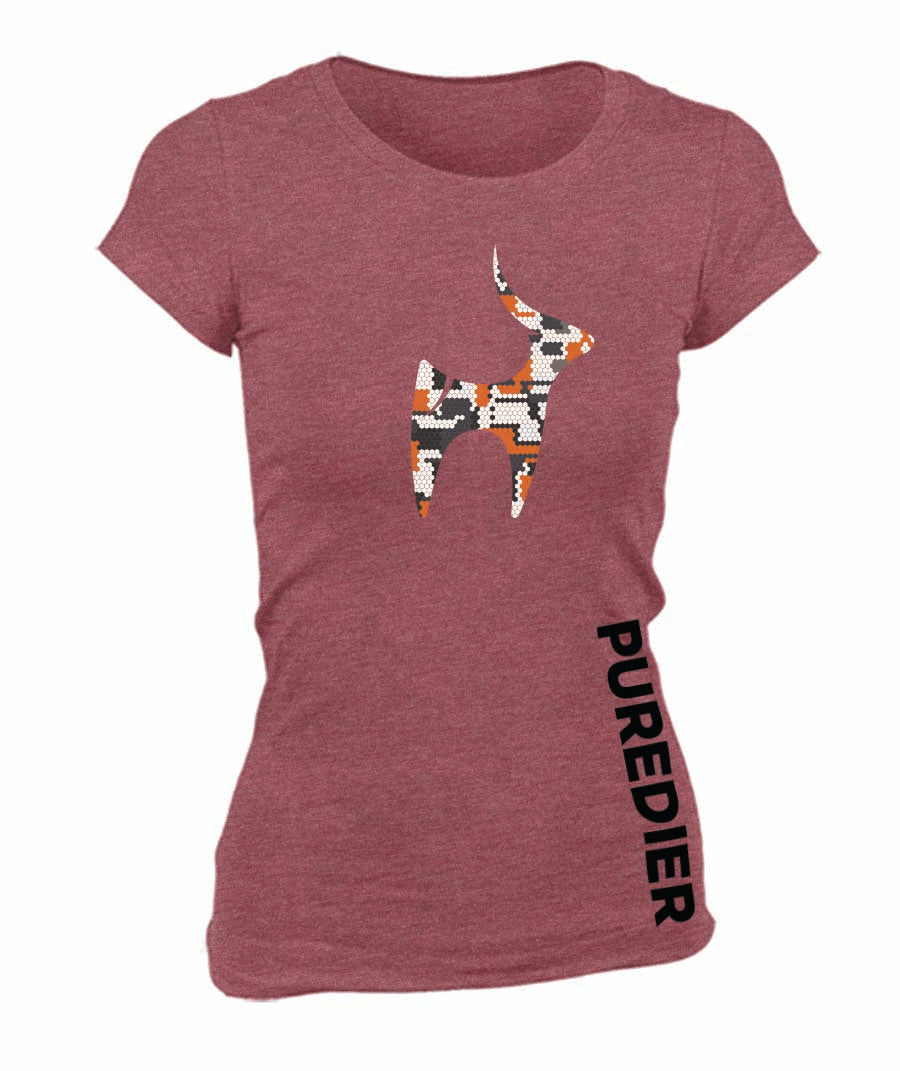 Camo-Bokkie-WitOranje Hemp vir Haar