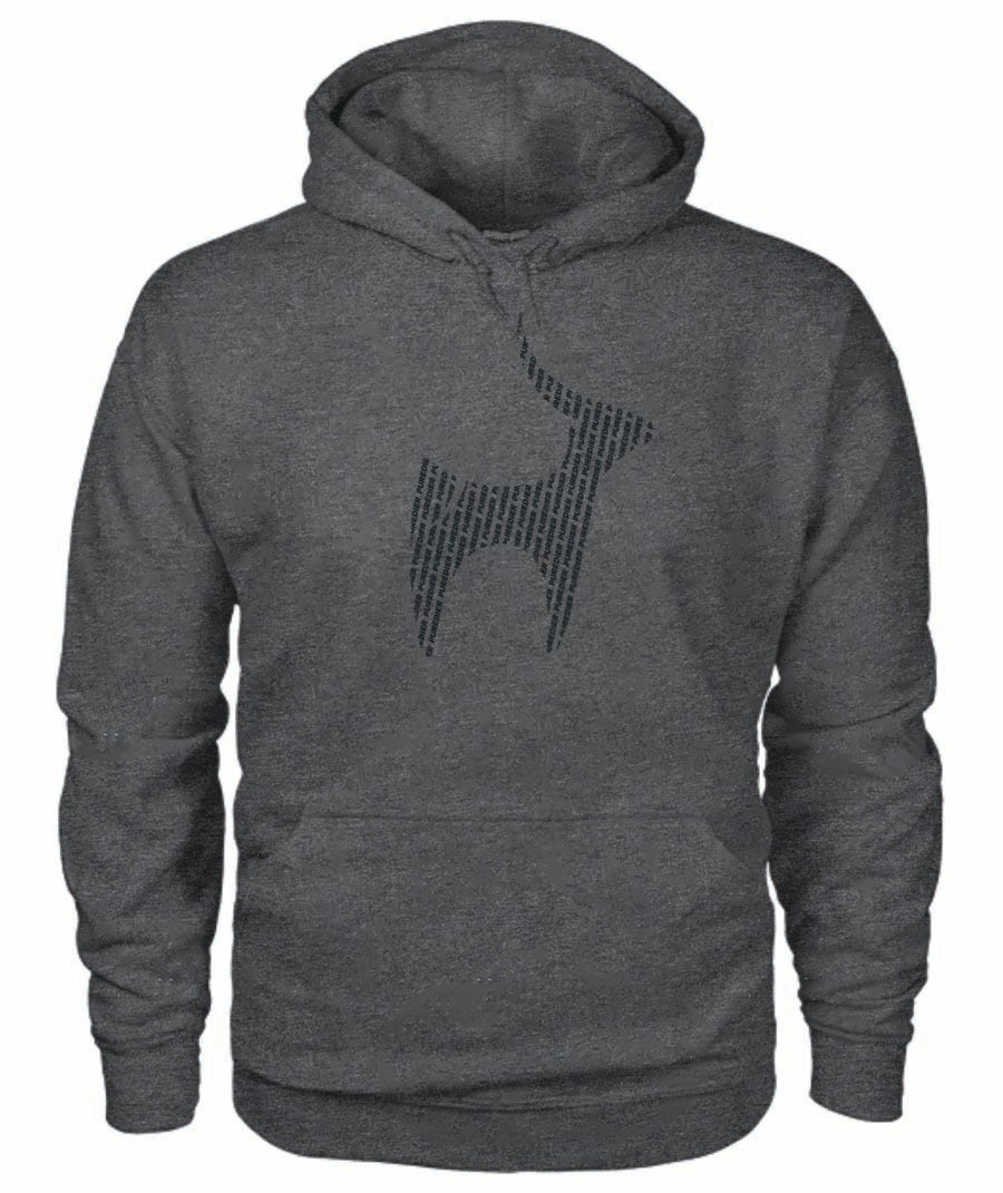 Logo-Bokkie-Baie Premium Hoodie vir Hom en Haar