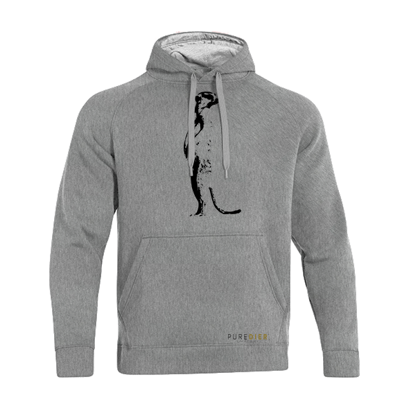 Stokstertmeerkat Premium Hoodie vir Hom en Haar