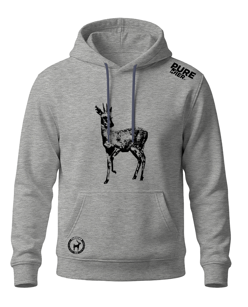 Grysduiker Premium Hoodie vir Hom en Haar