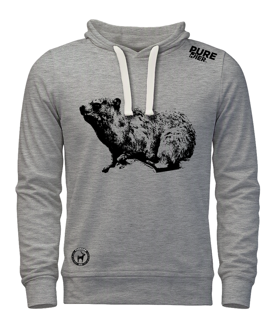 Klipdassie T-Hemp Hoodie vir Hom en Haar