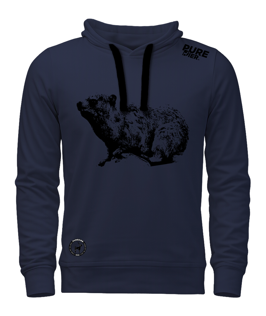 Klipdassie T-Hemp Hoodie vir Hom en Haar