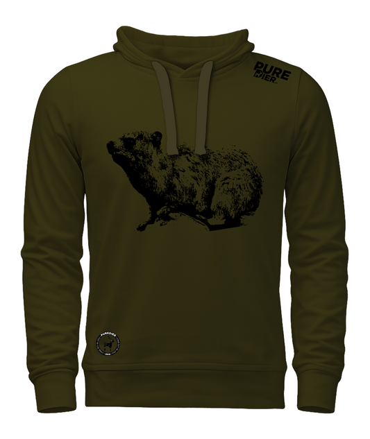 Klipdassie T-Hemp Hoodie vir Hom en Haar