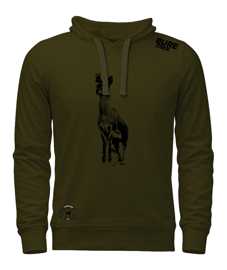 Klipspringer T-Hemp Hoodie vir Hom en Haar