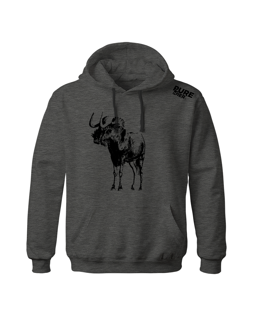 Swartwildebees Hoodie vir Hulle