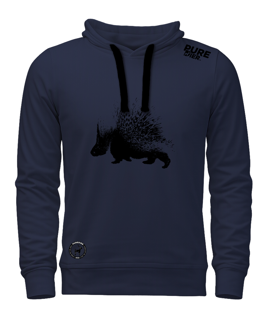 Ystervark T-Hemp Hoodie vir Hom en Haar