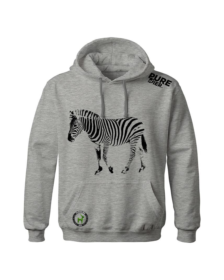 Zebra Hoodie vir Hulle