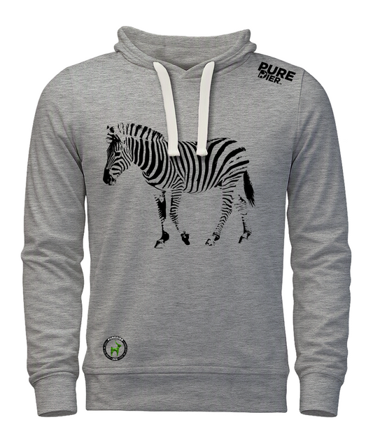Zebra T-Hemp Hoodie vir Hom en Haar