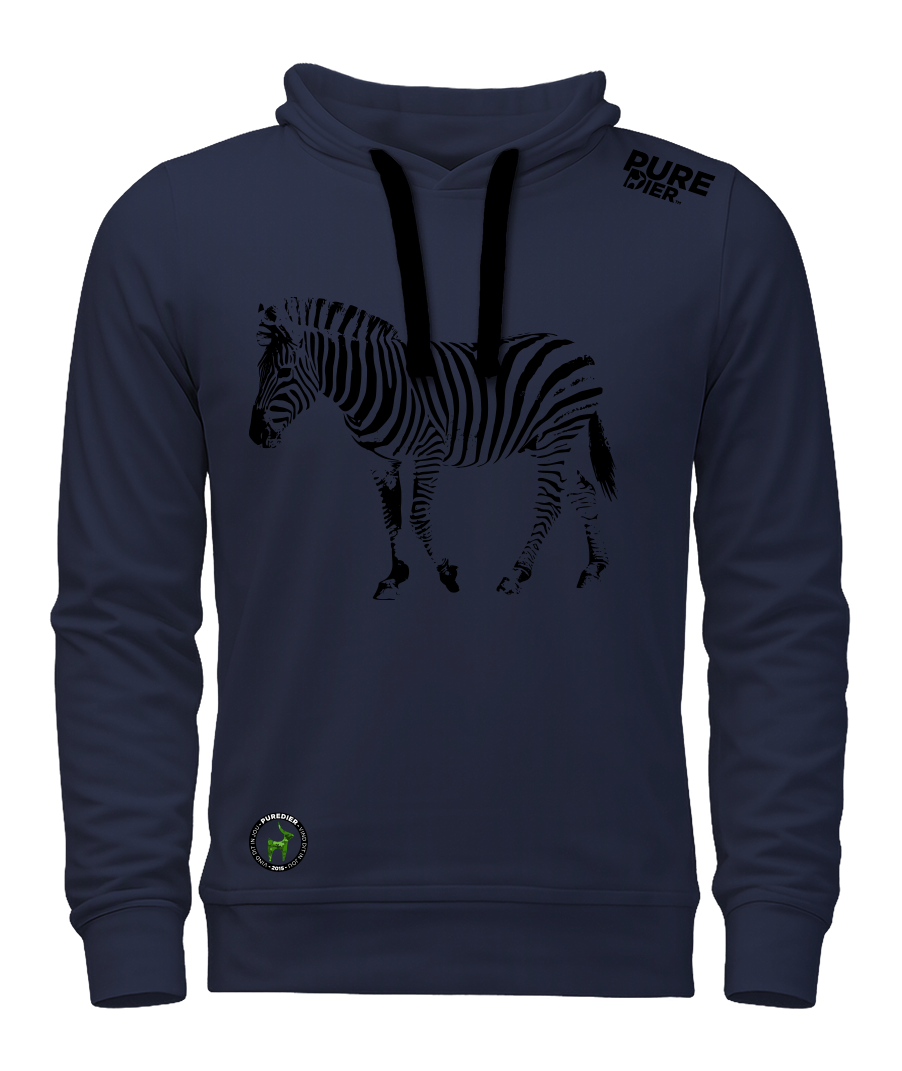 Zebra T-Hemp Hoodie vir Hom en Haar