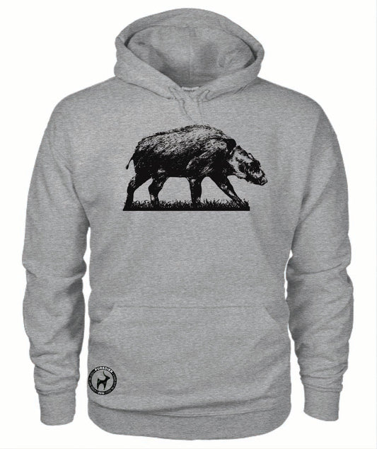 Bosvark Premium Hoodie vir Hom en Haar