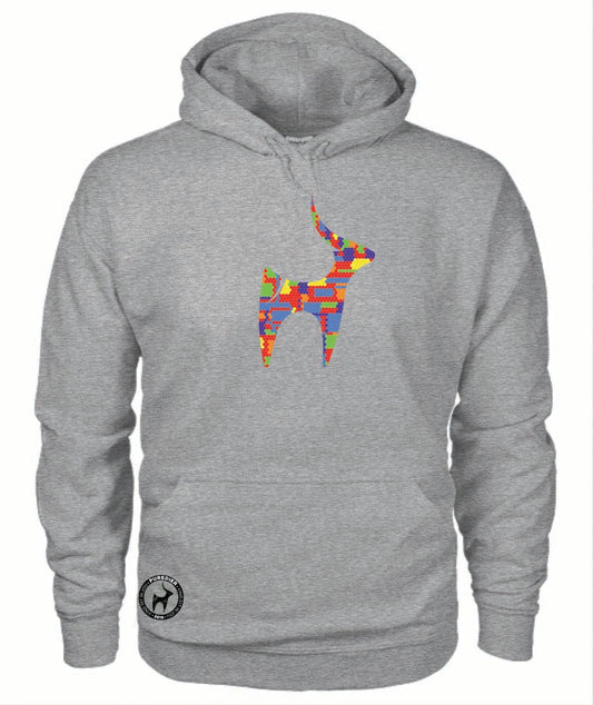 Camo-Bokkie-Lego Premium Hoodie vir Hom en Haar