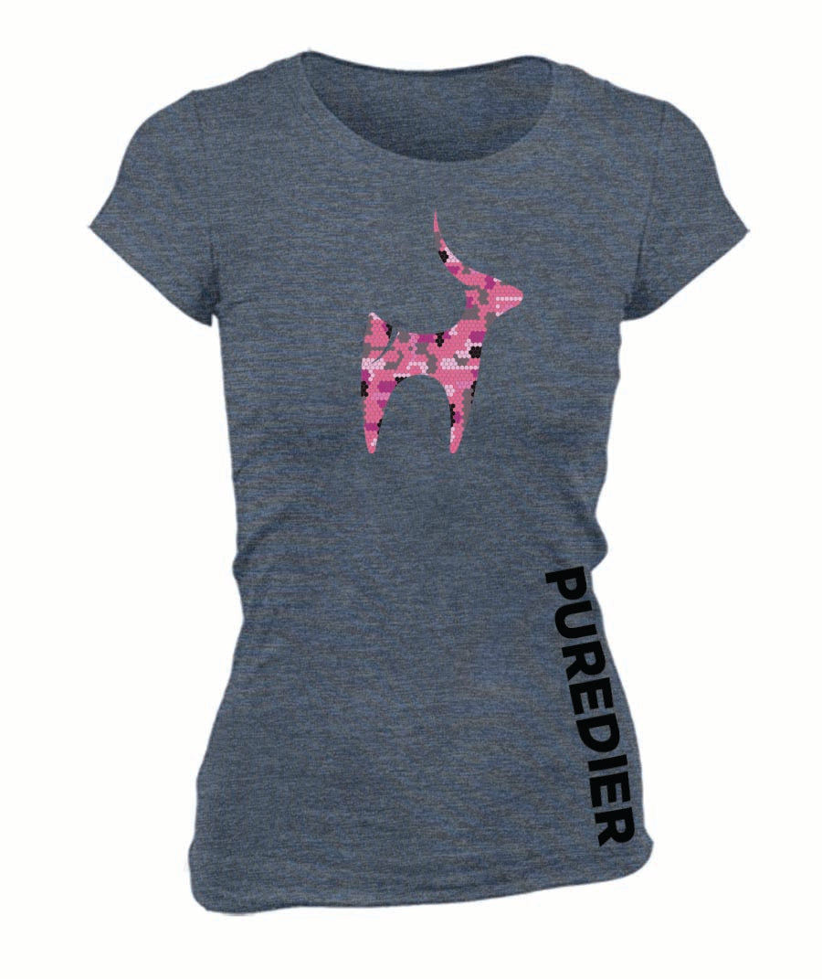 Camo-Bokkie-Pienk Hemp vir Haar