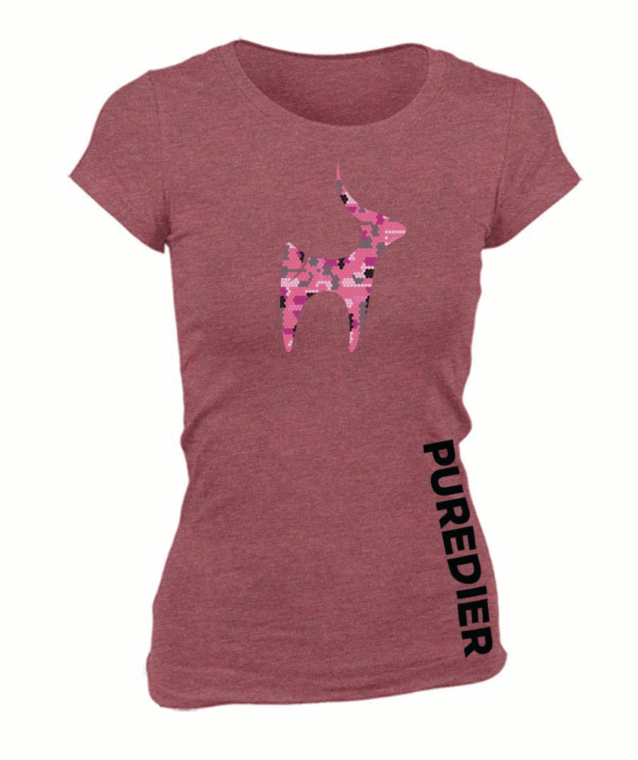 Camo-Bokkie-Pienk Hemp vir Haar