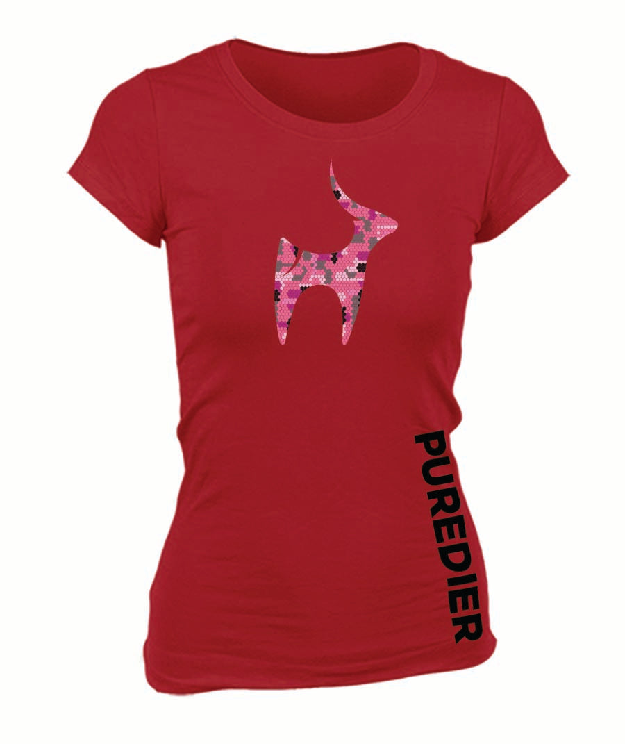 Camo-Bokkie-Pienk Hemp vir Haar