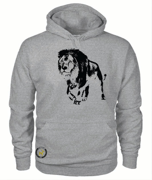 Leeu Premium Hoodie vir Hom en Haar