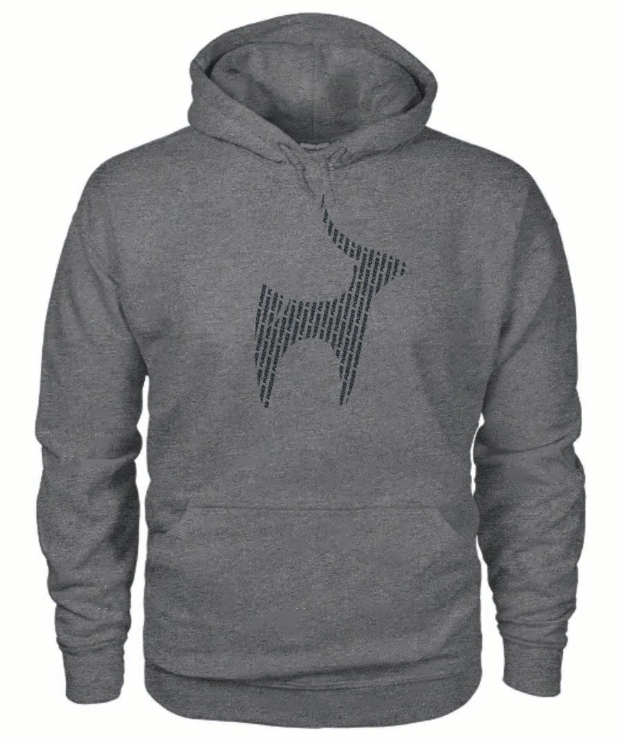 Logo-Bokkie-Baie HEELDAG Hoodie vir Hom en Haar