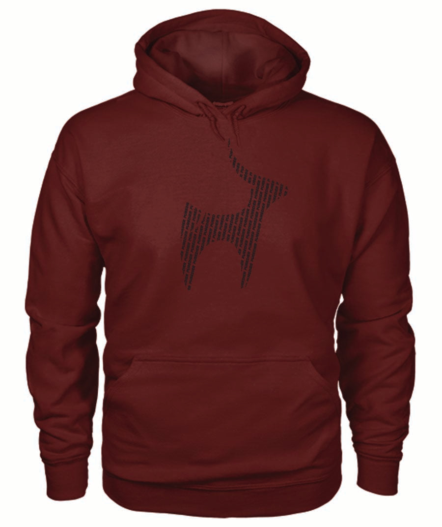 Logo-Bokkie-Baie HEELDAG Hoodie vir Hom en Haar