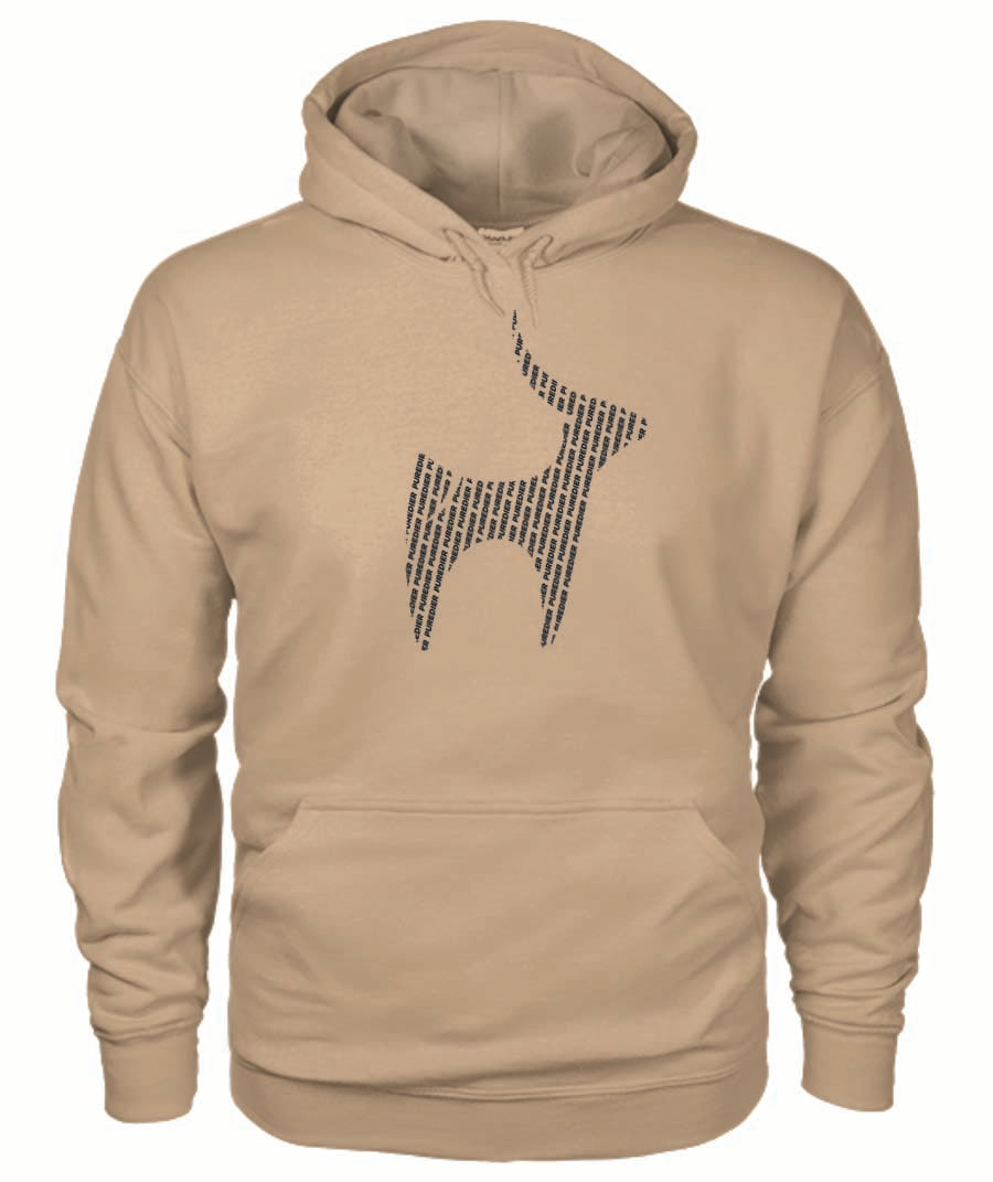 Logo-Bokkie-Baie HEELDAG Hoodie vir Hom en Haar