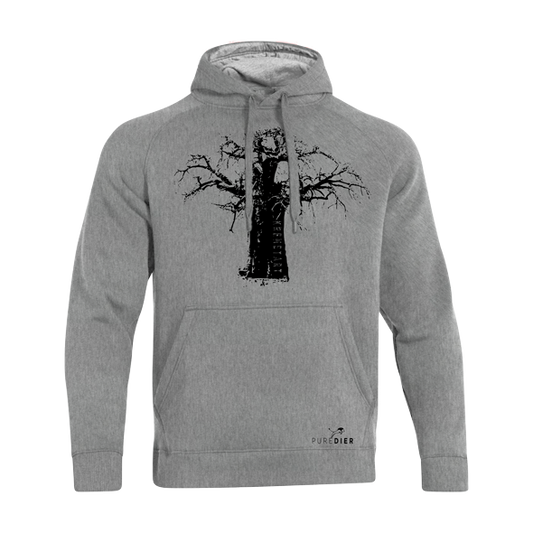 Kremetart-Swart Premium Hoodie vir Hom en Haar