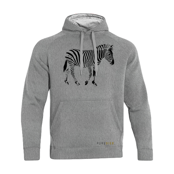 Zebra Premium Hoodie vir Hom en Haar