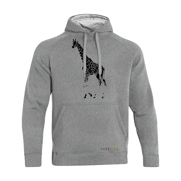 Kameelperd Premium Hoodie vir Hom en Haar