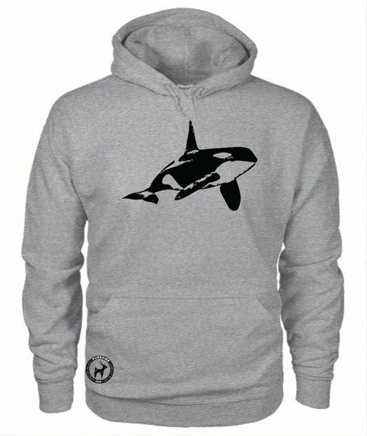 Moord Walvis Premium Hoodie vir Hom en Haar