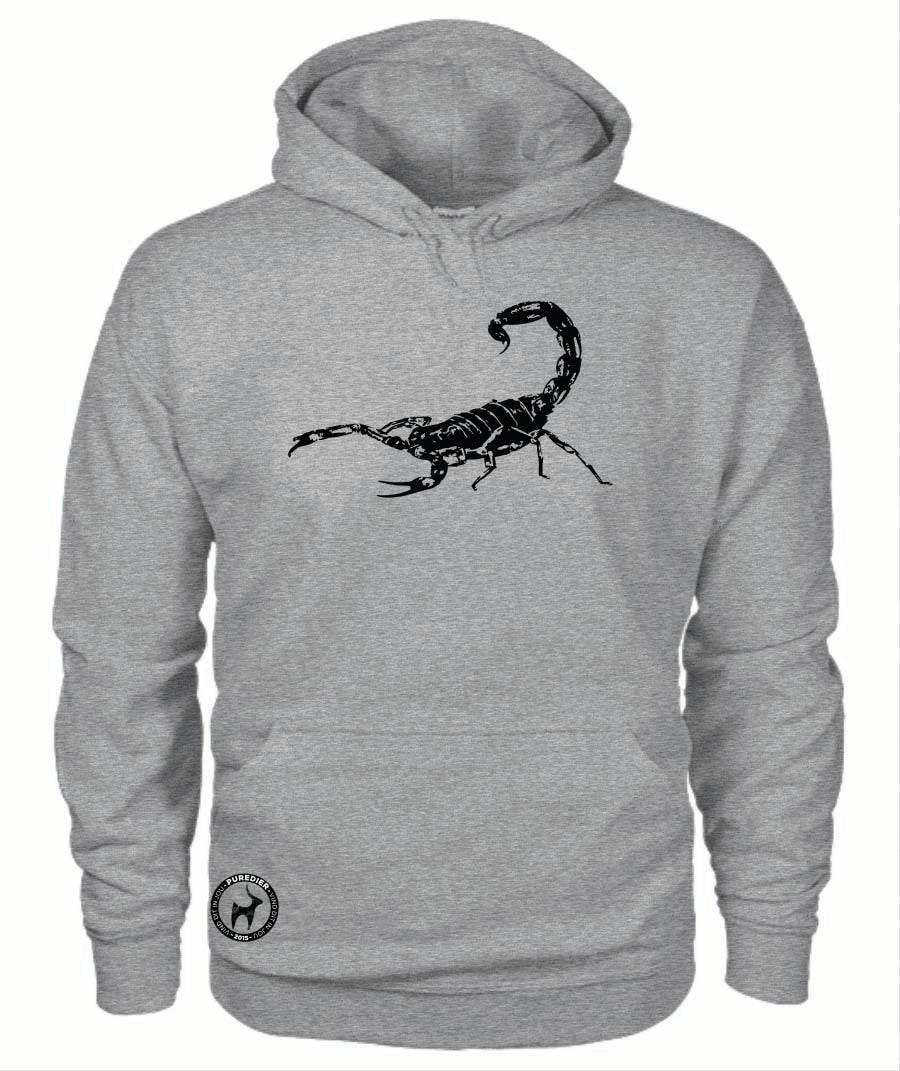 Skerpioen Premium Hoodie vir Hom en Haar