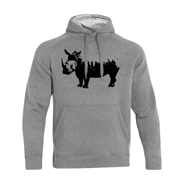 Witrenoster Premium Hoodie vir Hom en Haar