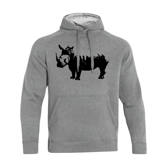 Witrenoster Premium Hoodie vir Hom en Haar